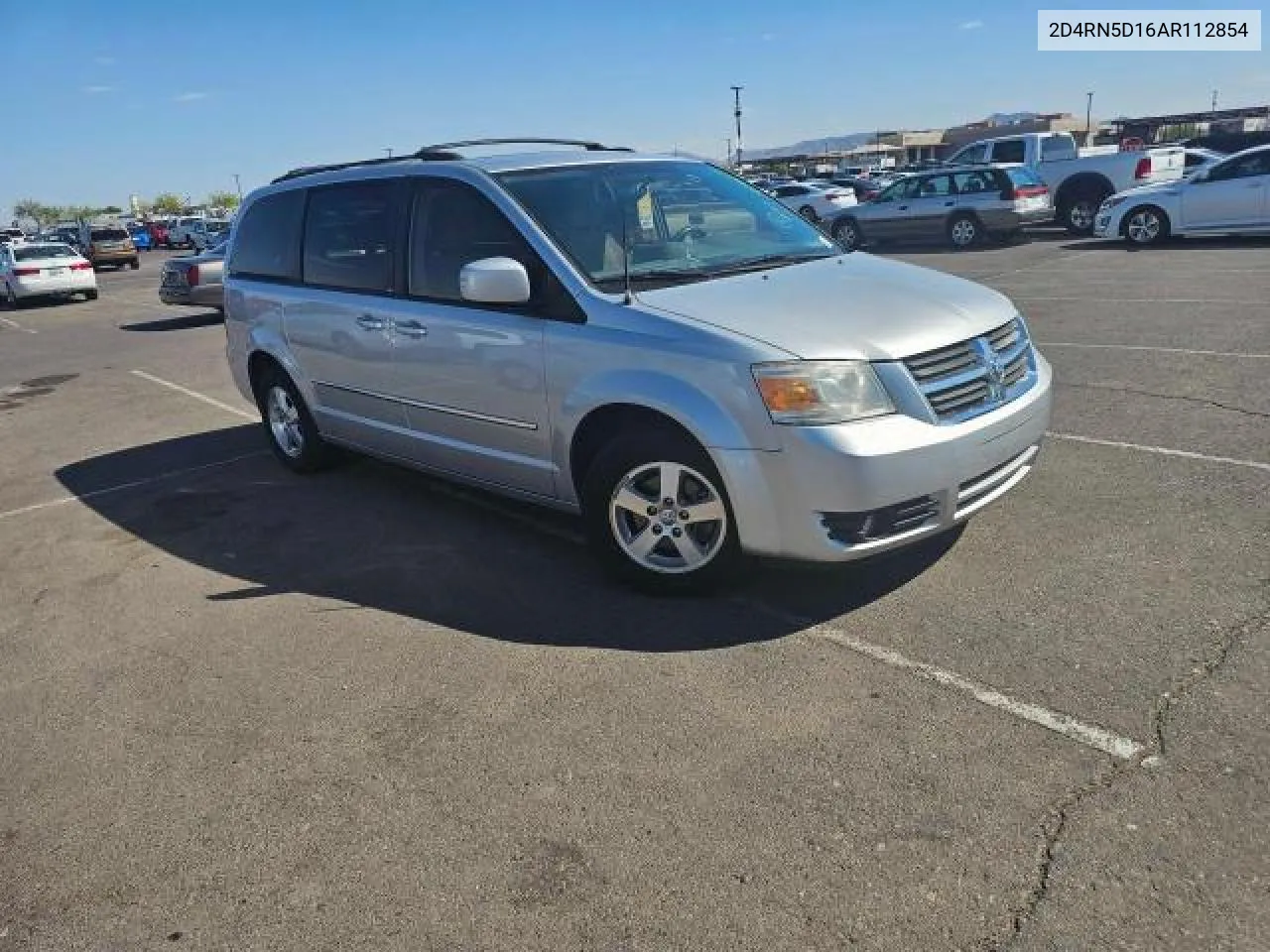 2010 Dodge Grand Caravan Sxt VIN: 2D4RN5D16AR112854 Lot: 74381334