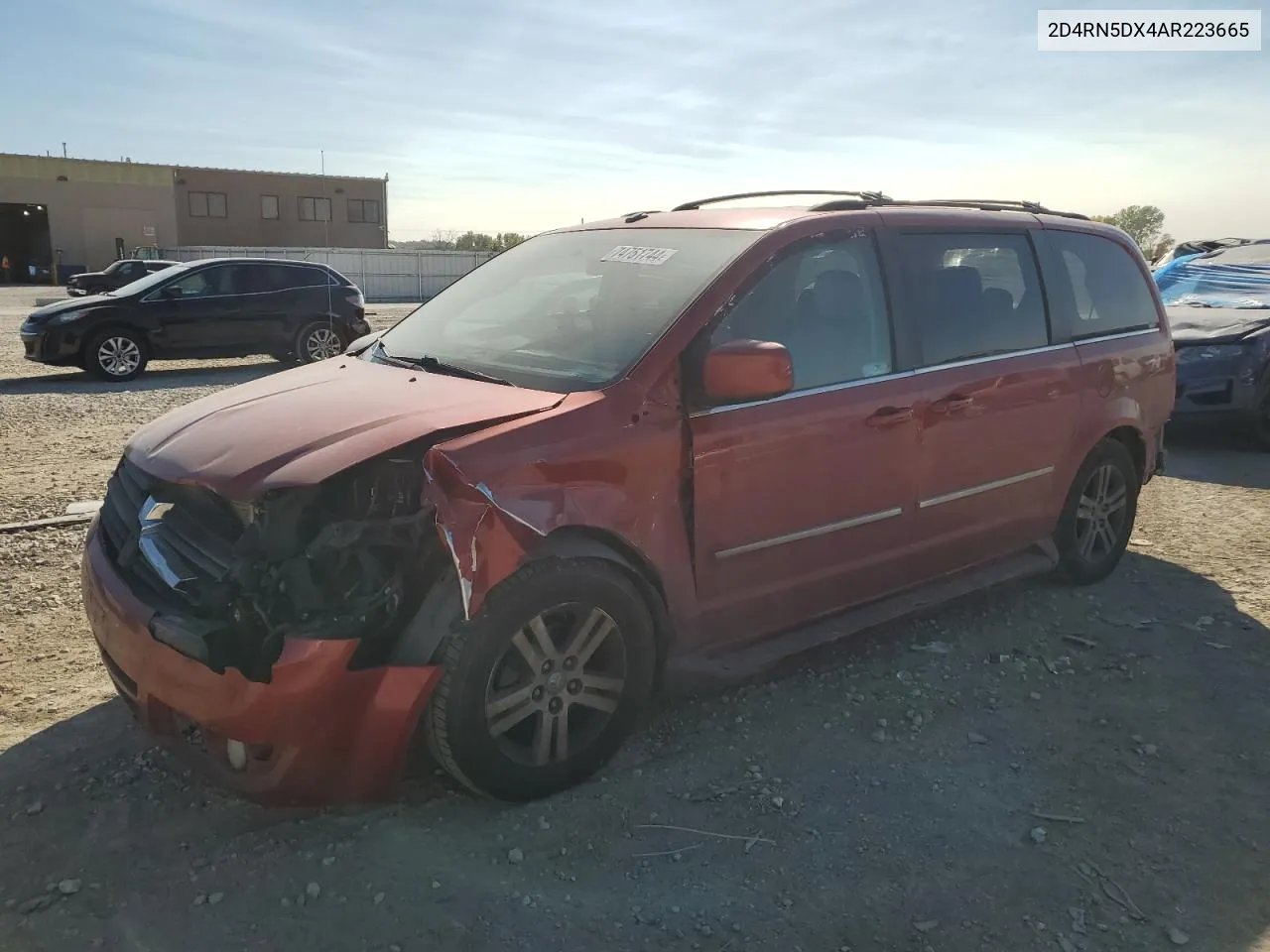 2D4RN5DX4AR223665 2010 Dodge Grand Caravan Sxt