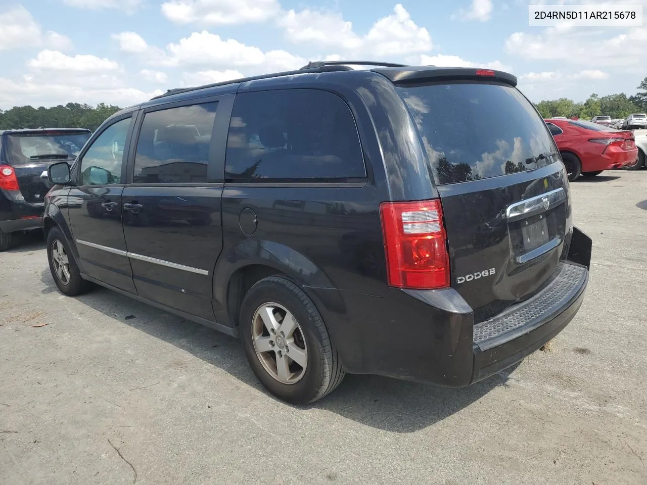 2010 Dodge Grand Caravan Sxt VIN: 2D4RN5D11AR215678 Lot: 75189294