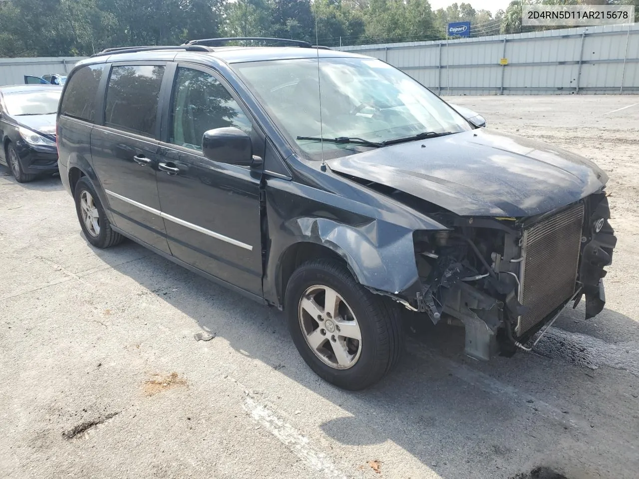 2010 Dodge Grand Caravan Sxt VIN: 2D4RN5D11AR215678 Lot: 75189294