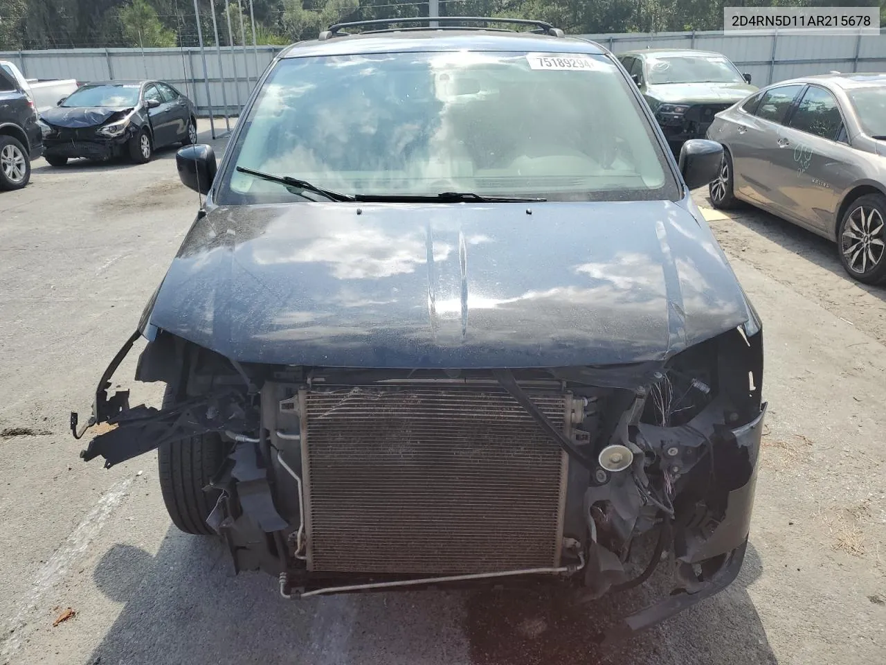 2010 Dodge Grand Caravan Sxt VIN: 2D4RN5D11AR215678 Lot: 75189294