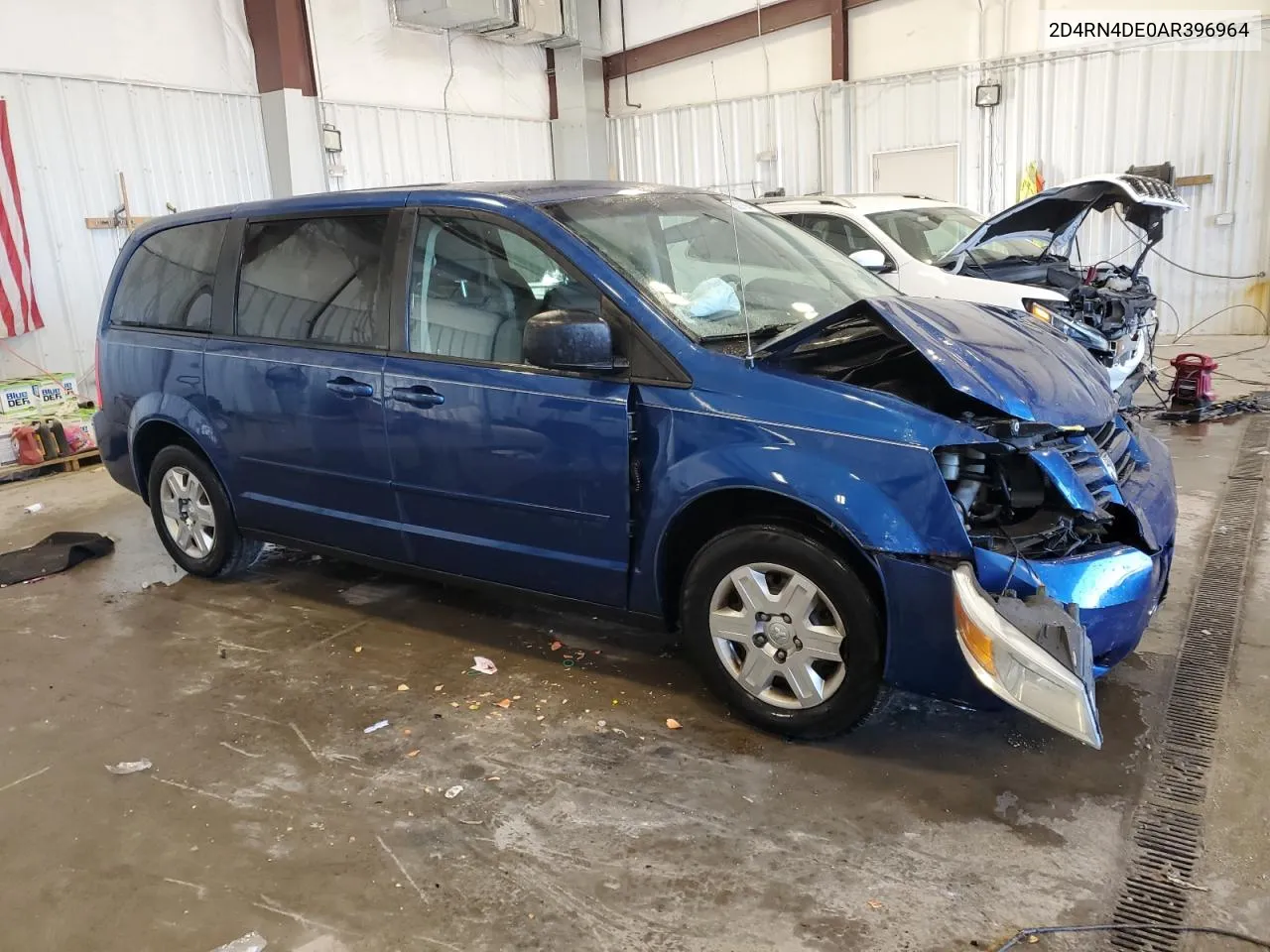 2010 Dodge Grand Caravan Se VIN: 2D4RN4DE0AR396964 Lot: 75291594