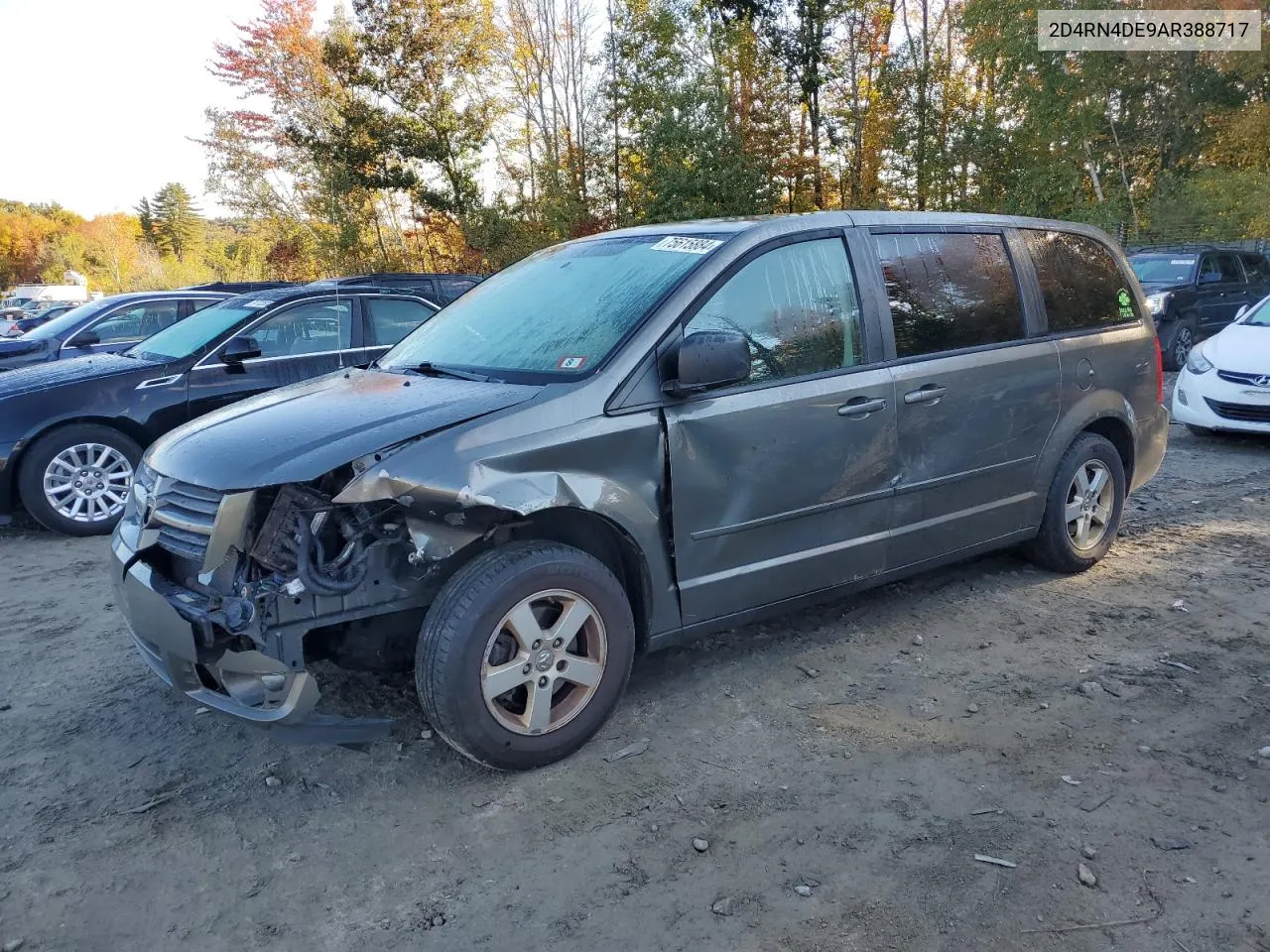 2010 Dodge Grand Caravan Se VIN: 2D4RN4DE9AR388717 Lot: 75615884