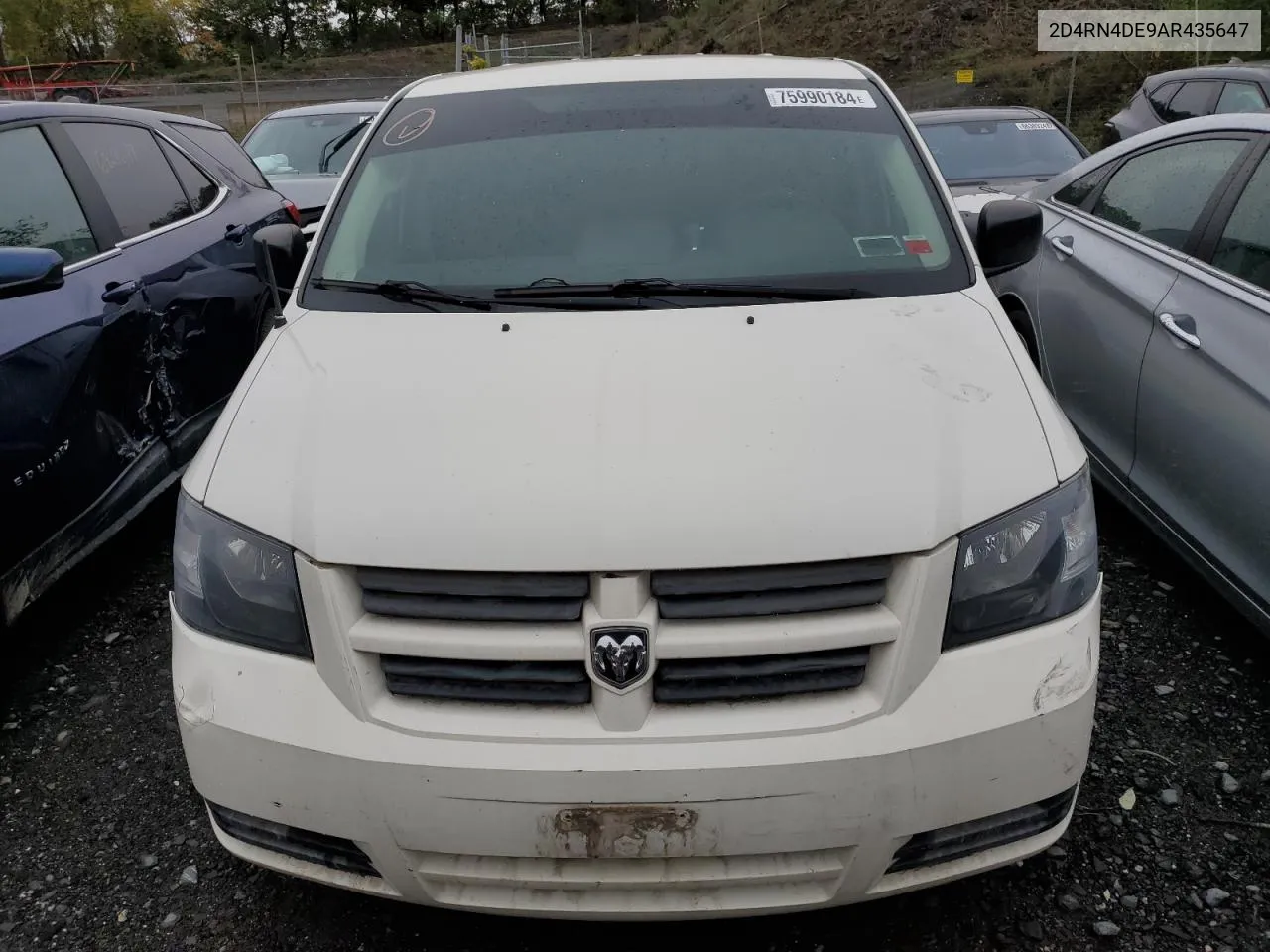 2010 Dodge Grand Caravan Se VIN: 2D4RN4DE9AR435647 Lot: 75990184