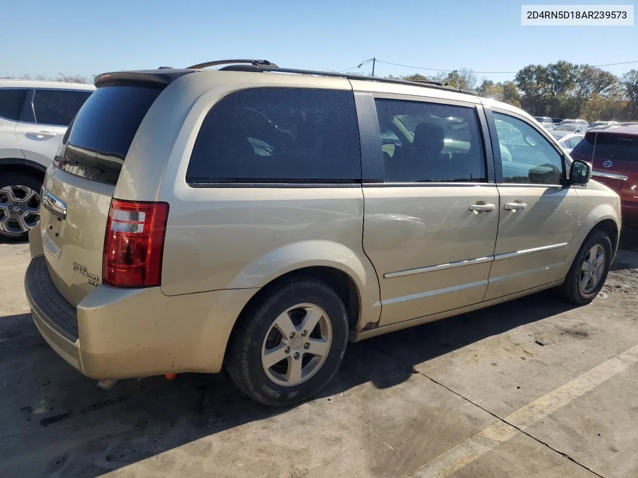 2010 Dodge Grand Caravan Sxt VIN: 2D4RN5D18AR239573 Lot: 76110944