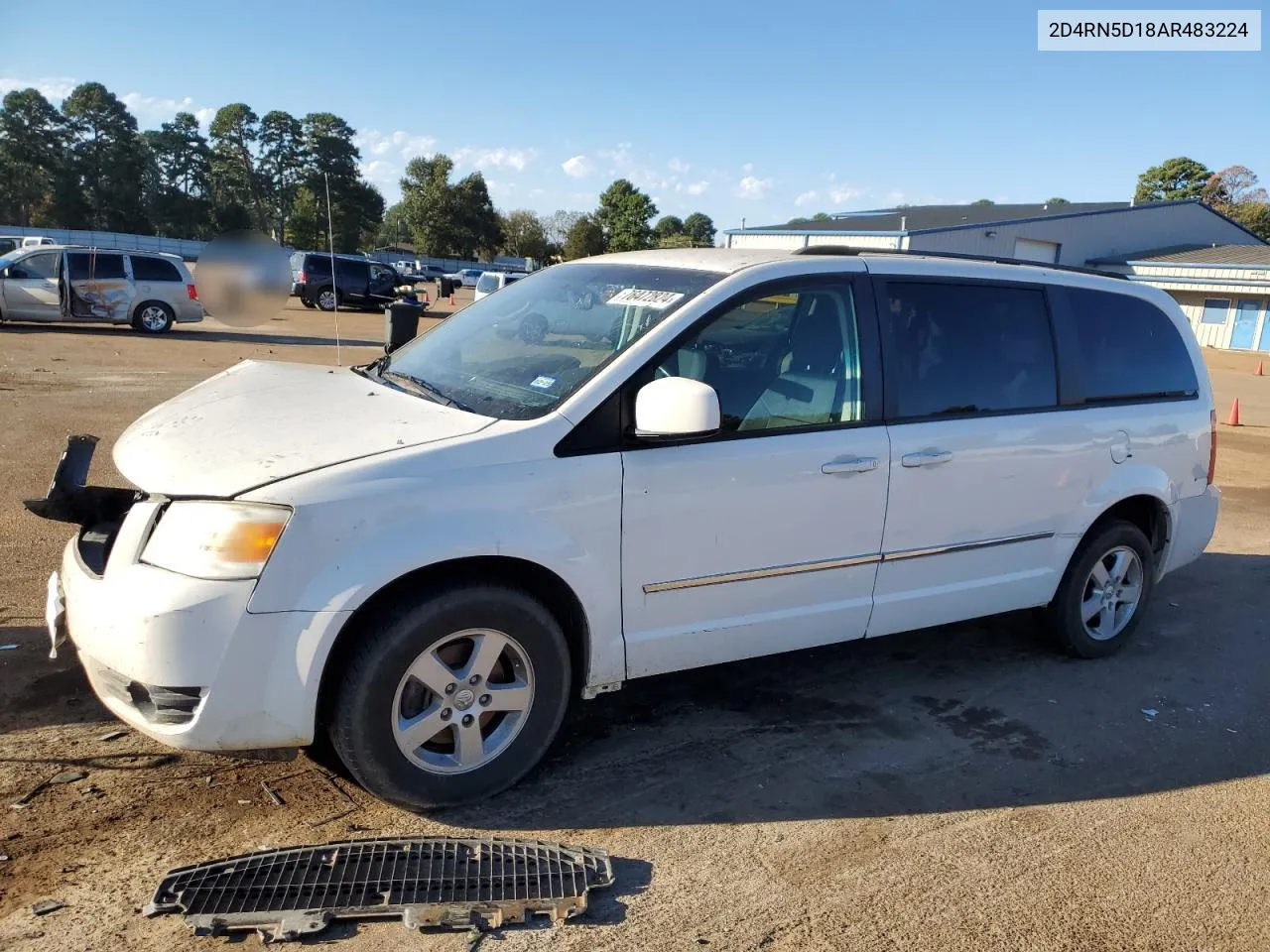 2010 Dodge Grand Caravan Sxt VIN: 2D4RN5D18AR483224 Lot: 76472824