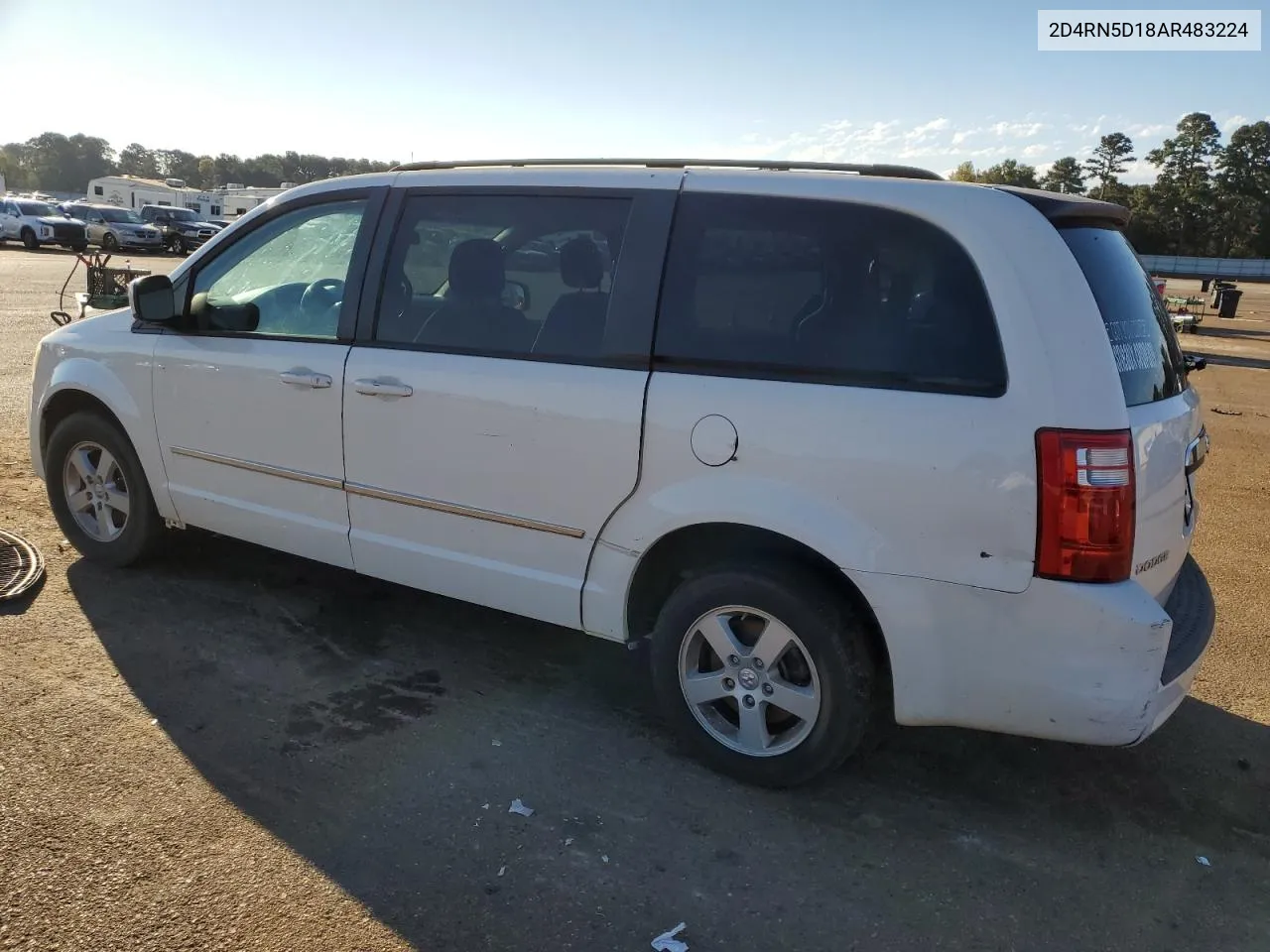 2010 Dodge Grand Caravan Sxt VIN: 2D4RN5D18AR483224 Lot: 76472824