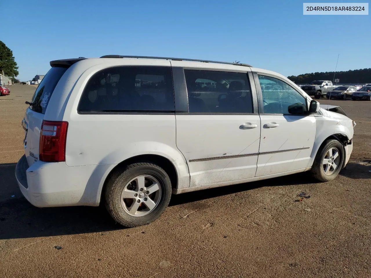 2010 Dodge Grand Caravan Sxt VIN: 2D4RN5D18AR483224 Lot: 76472824