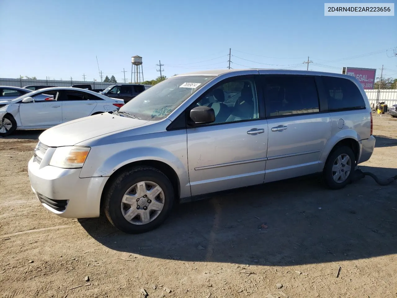 2010 Dodge Grand Caravan Se VIN: 2D4RN4DE2AR223656 Lot: 76569614