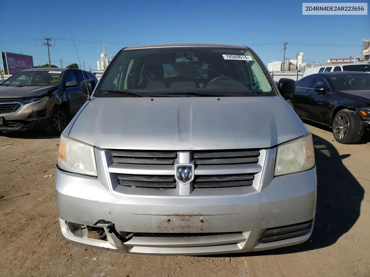 2010 Dodge Grand Caravan Se VIN: 2D4RN4DE2AR223656 Lot: 76569614