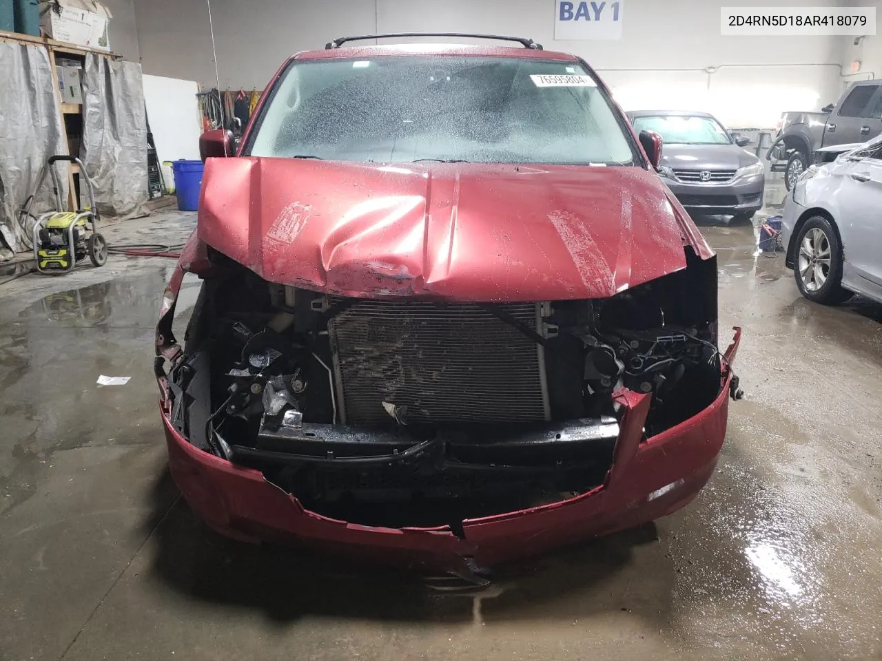 2010 Dodge Grand Caravan Sxt VIN: 2D4RN5D18AR418079 Lot: 76595804