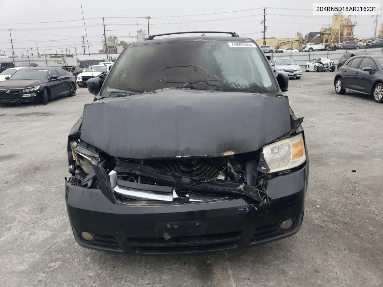 2010 Dodge Grand Caravan Sxt VIN: 2D4RN5D18AR216231 Lot: 76609354