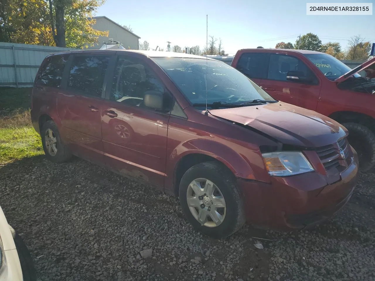 2010 Dodge Grand Caravan Se VIN: 2D4RN4DE1AR328155 Lot: 76738084