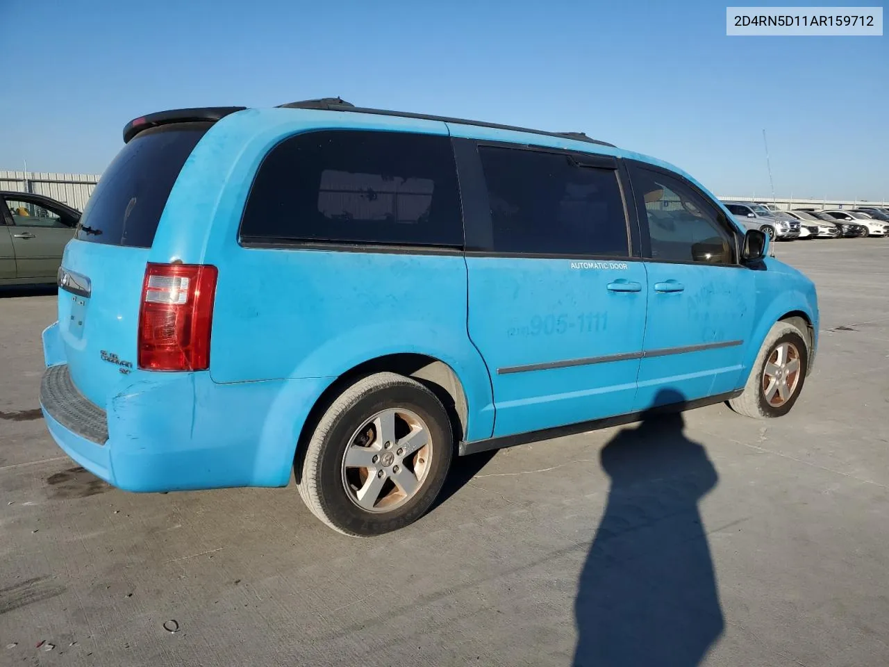 2010 Dodge Grand Caravan Sxt VIN: 2D4RN5D11AR159712 Lot: 76748724