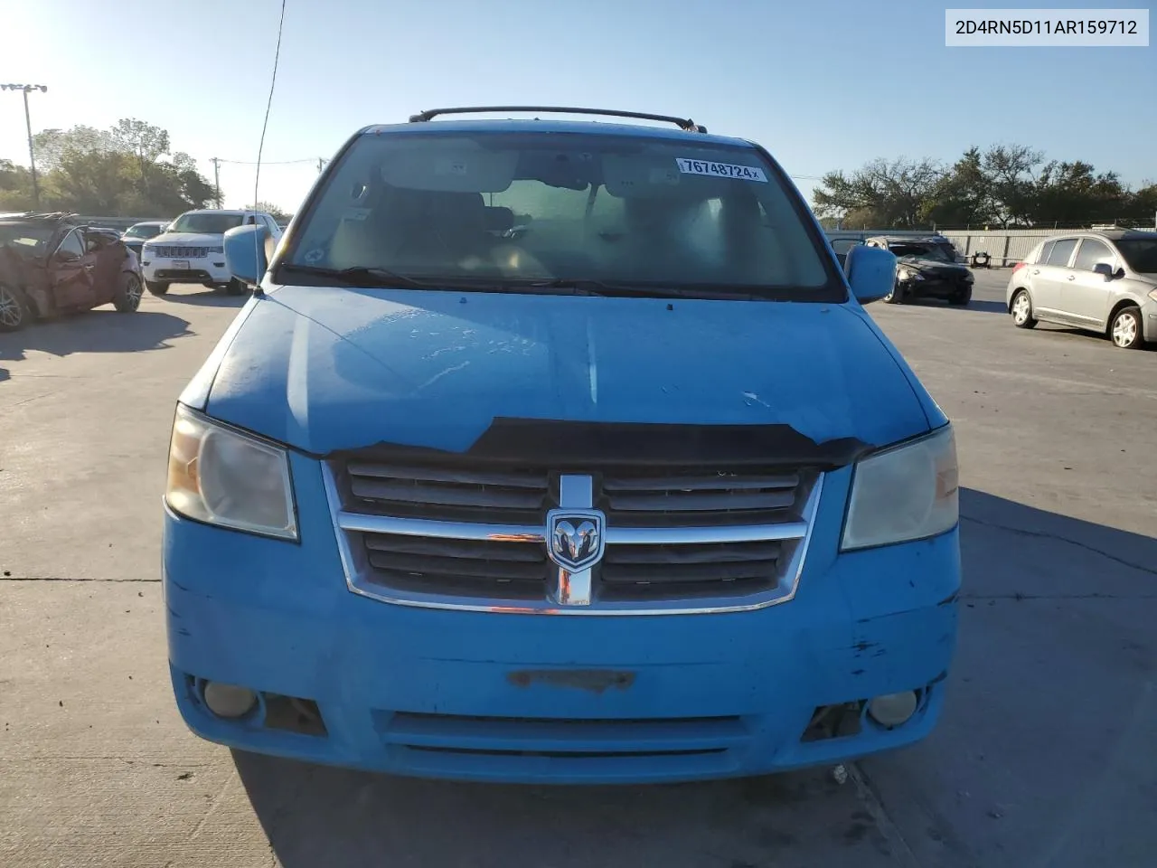 2010 Dodge Grand Caravan Sxt VIN: 2D4RN5D11AR159712 Lot: 76748724