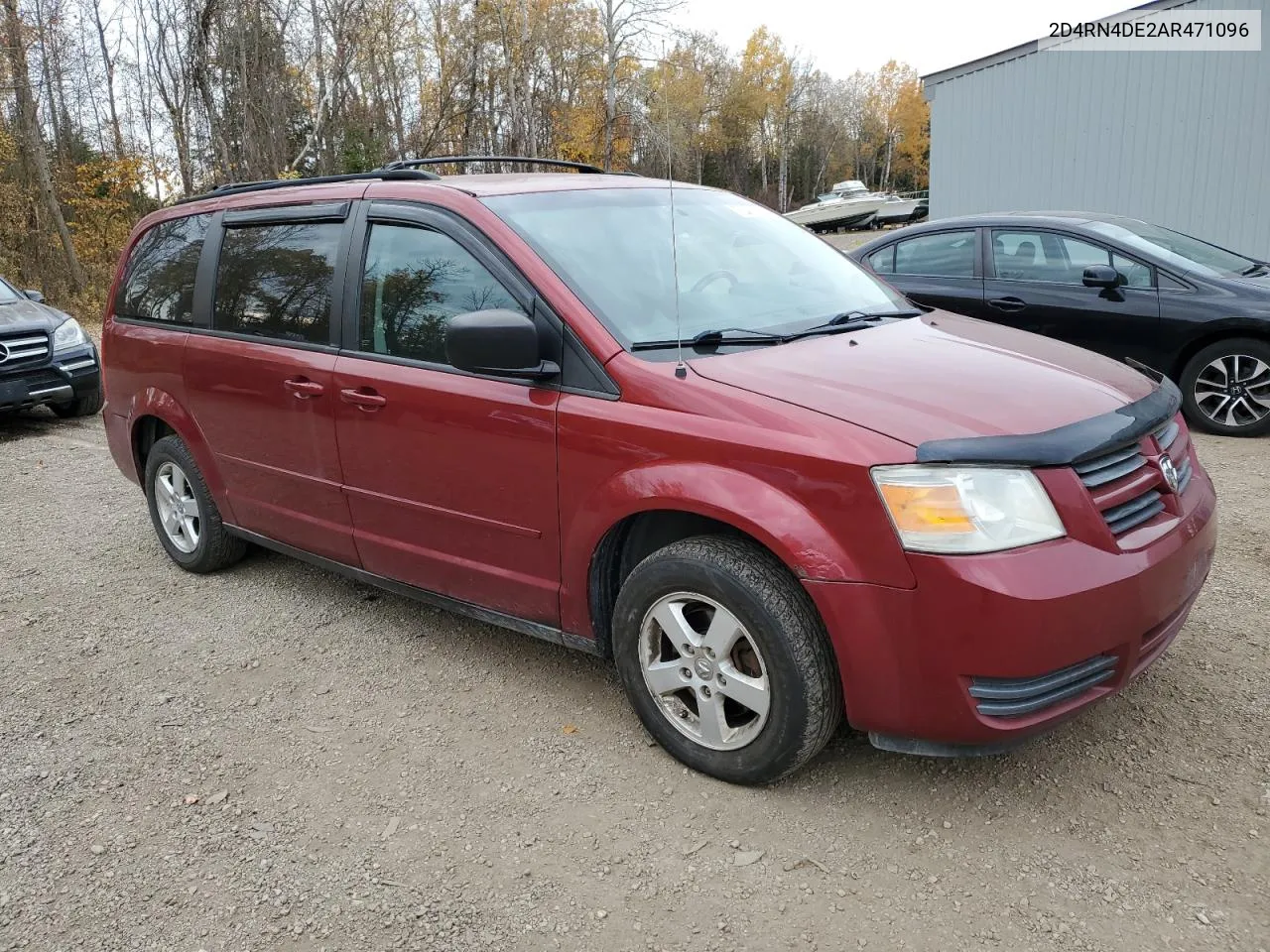 2010 Dodge Grand Caravan Se VIN: 2D4RN4DE2AR471096 Lot: 77344724