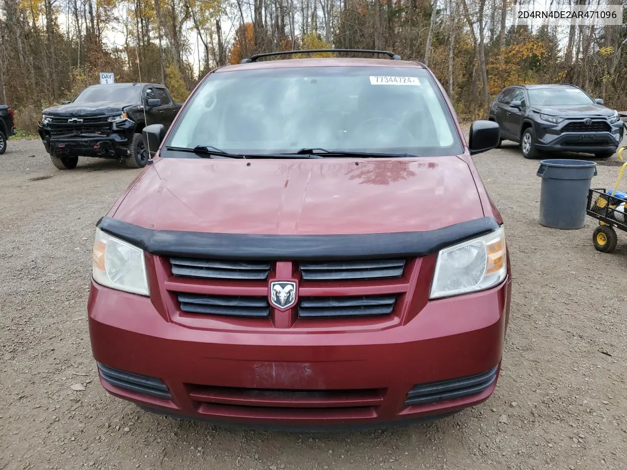 2010 Dodge Grand Caravan Se VIN: 2D4RN4DE2AR471096 Lot: 77344724