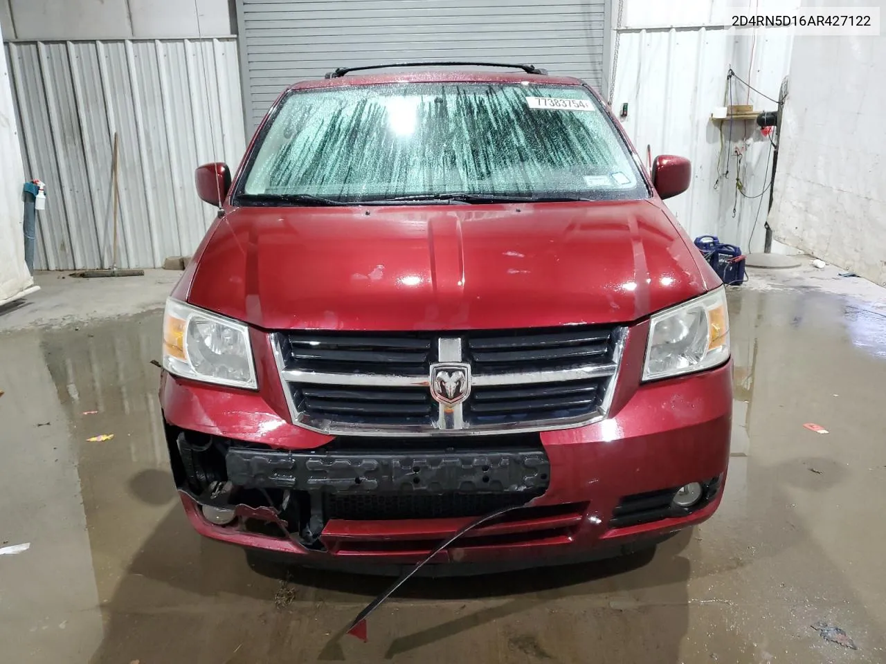 2010 Dodge Grand Caravan Sxt VIN: 2D4RN5D16AR427122 Lot: 77383754