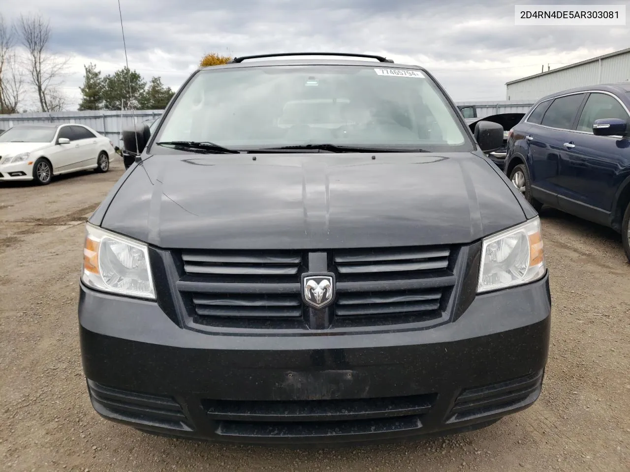 2010 Dodge Grand Caravan Se VIN: 2D4RN4DE5AR303081 Lot: 77465794