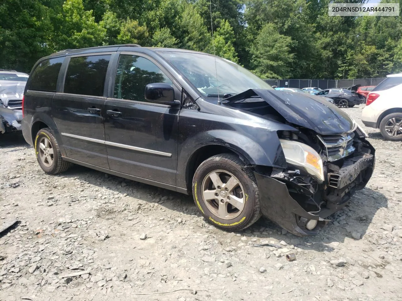 2010 Dodge Grand Caravan Sxt VIN: 2D4RN5D12AR444791 Lot: 77529904