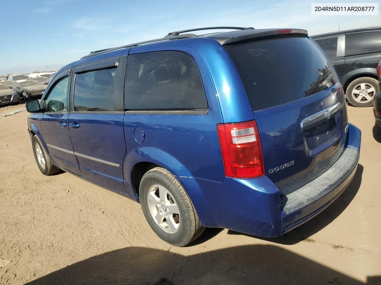 2010 Dodge Grand Caravan Sxt VIN: 2D4RN5D11AR208777 Lot: 77634364