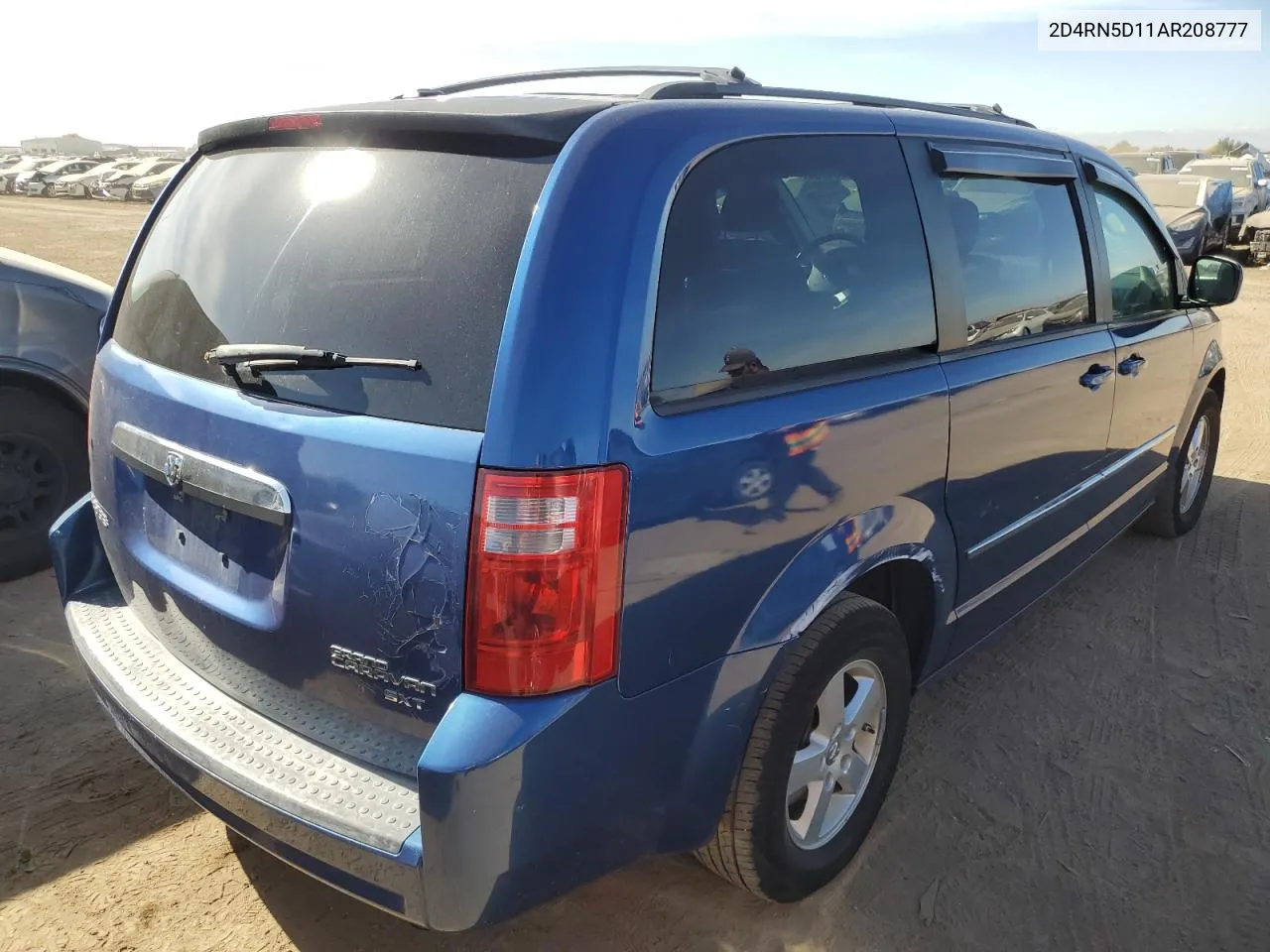 2010 Dodge Grand Caravan Sxt VIN: 2D4RN5D11AR208777 Lot: 77634364