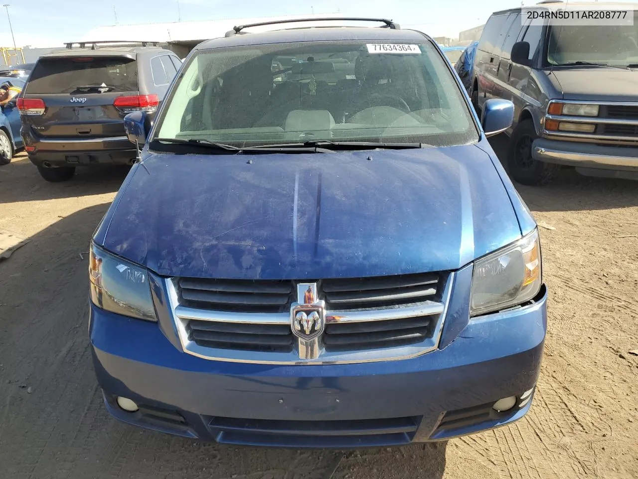 2010 Dodge Grand Caravan Sxt VIN: 2D4RN5D11AR208777 Lot: 77634364