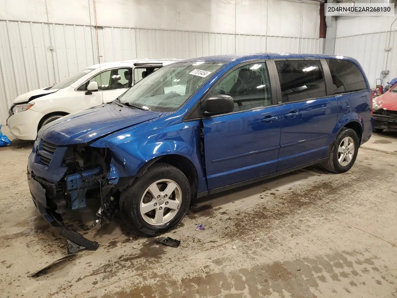 2010 Dodge Grand Caravan Se VIN: 2D4RN4DE2AR268130 Lot: 77810454