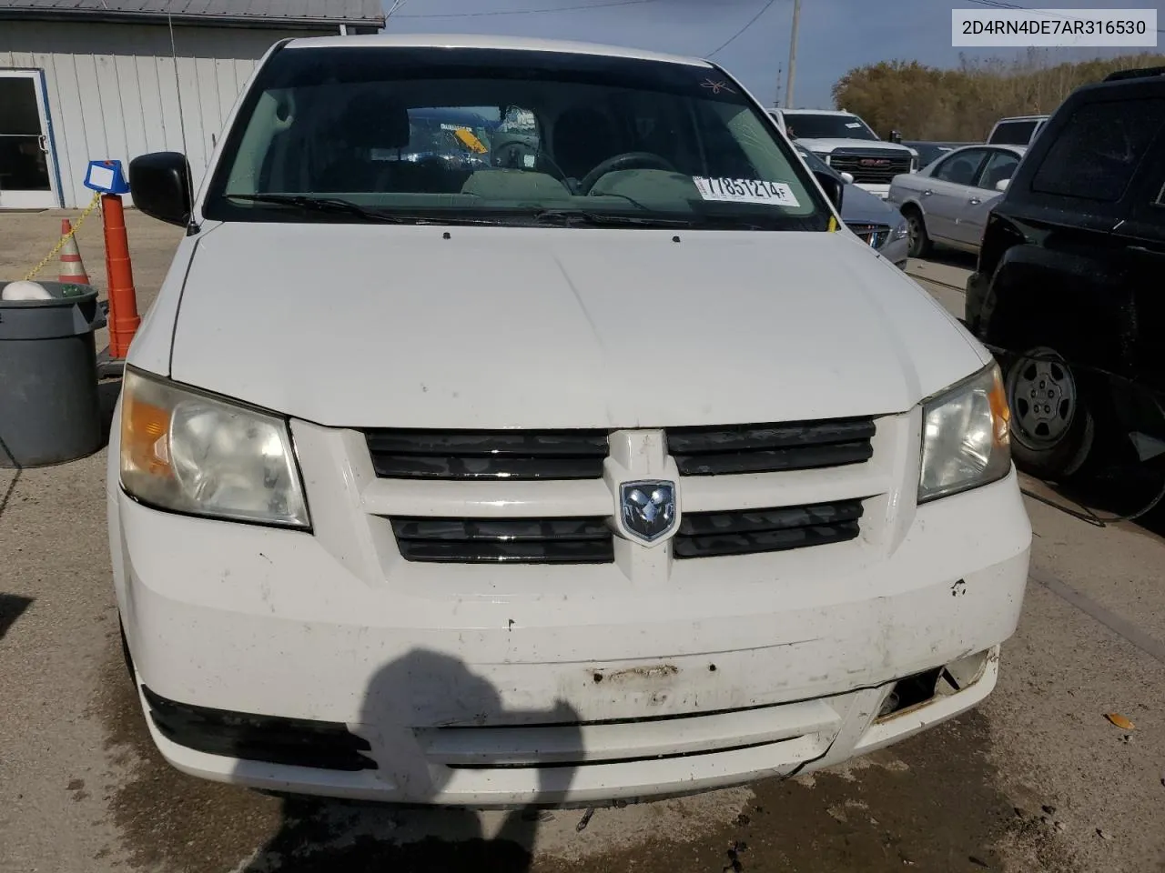 2010 Dodge Grand Caravan Se VIN: 2D4RN4DE7AR316530 Lot: 77851214