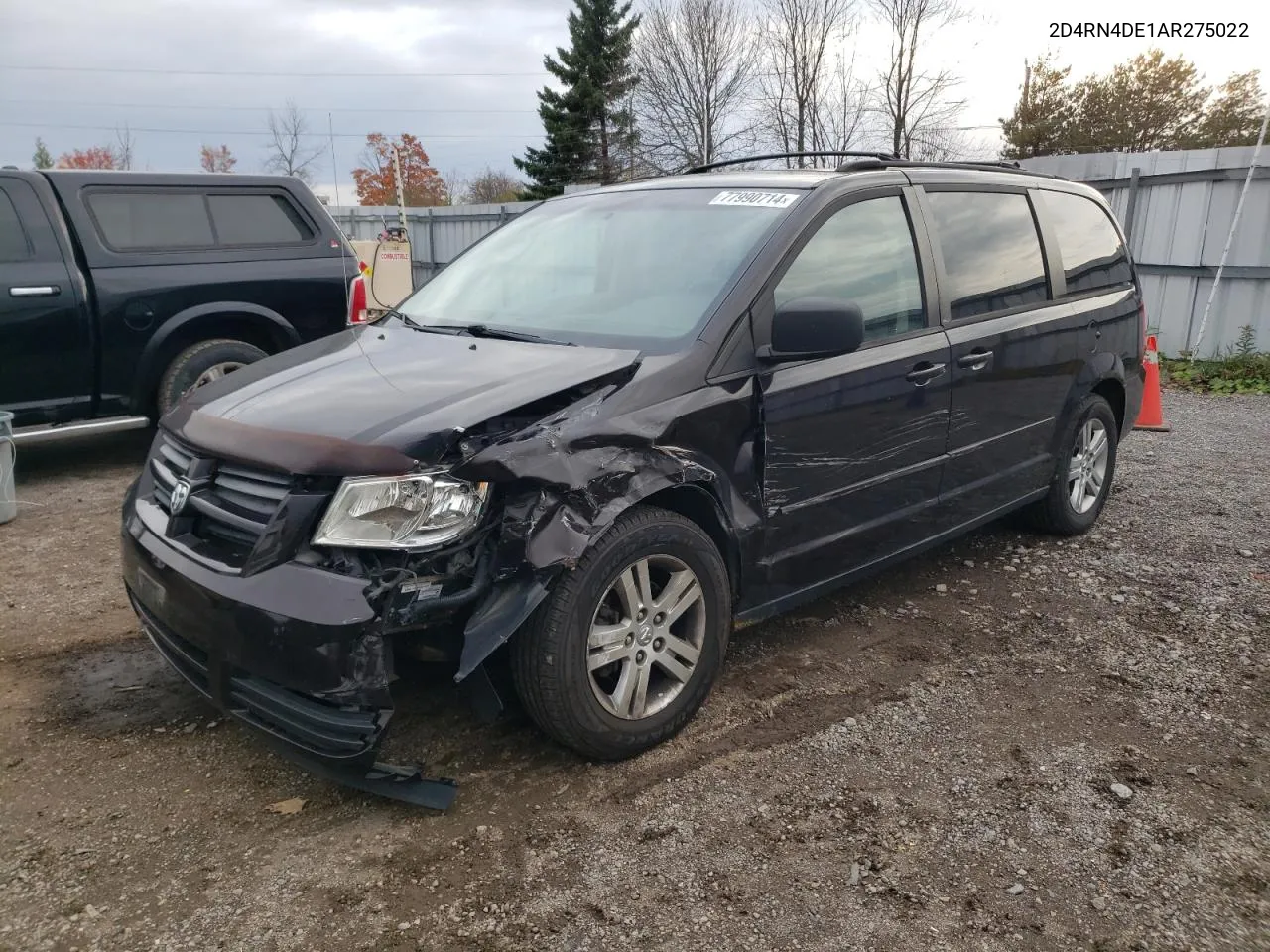 2010 Dodge Grand Caravan Se VIN: 2D4RN4DE1AR275022 Lot: 77990714