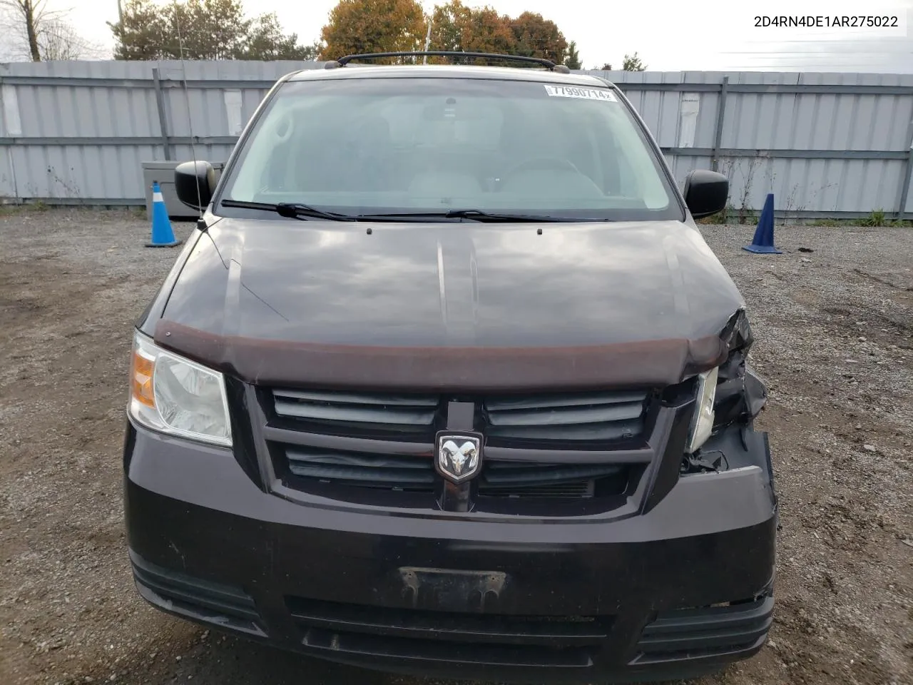 2010 Dodge Grand Caravan Se VIN: 2D4RN4DE1AR275022 Lot: 77990714