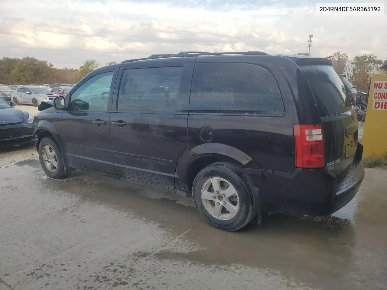 2010 Dodge Grand Caravan Se VIN: 2D4RN4DE5AR365192 Lot: 78070504