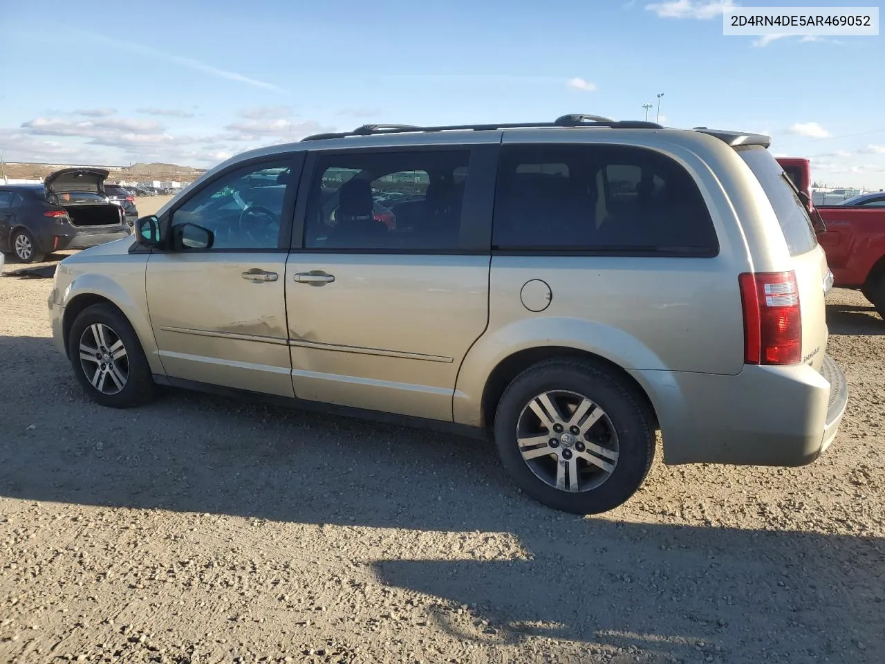 2010 Dodge Grand Caravan Se VIN: 2D4RN4DE5AR469052 Lot: 78214664