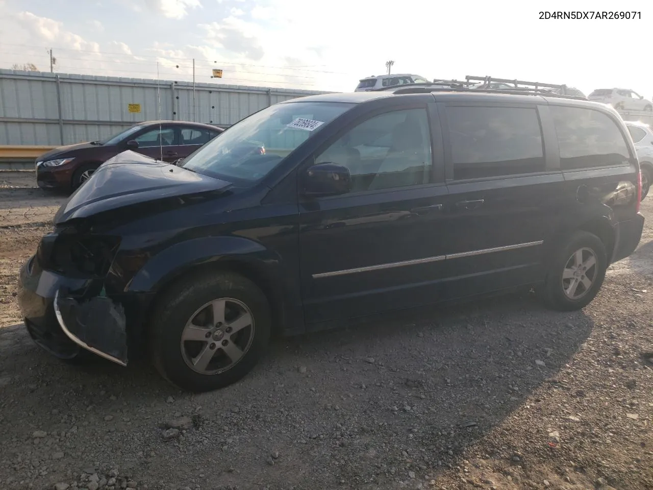 2010 Dodge Grand Caravan Sxt VIN: 2D4RN5DX7AR269071 Lot: 78269824