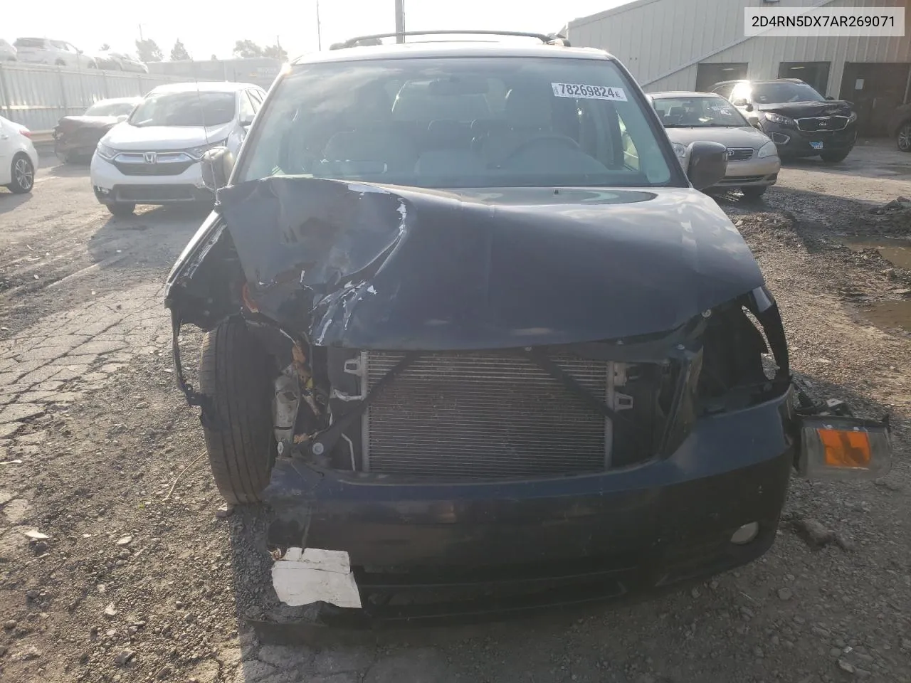 2010 Dodge Grand Caravan Sxt VIN: 2D4RN5DX7AR269071 Lot: 78269824