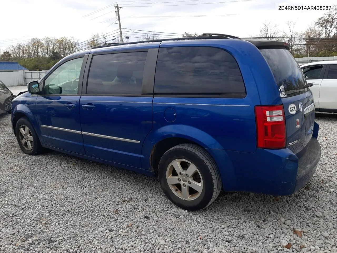 2010 Dodge Grand Caravan Sxt VIN: 2D4RN5D14AR408987 Lot: 78594414