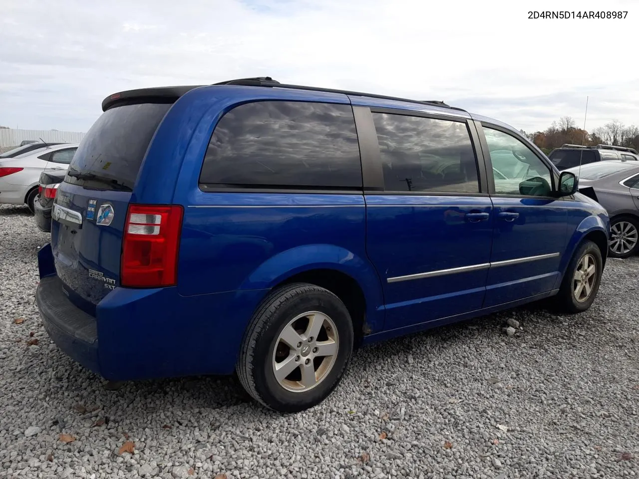 2010 Dodge Grand Caravan Sxt VIN: 2D4RN5D14AR408987 Lot: 78594414