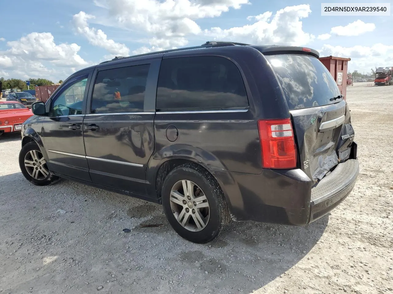 2010 Dodge Grand Caravan Sxt VIN: 2D4RN5DX9AR239540 Lot: 79515914