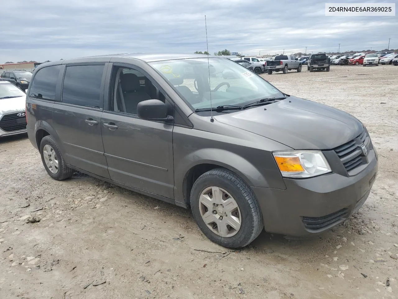 2010 Dodge Grand Caravan Se VIN: 2D4RN4DE6AR369025 Lot: 81181354