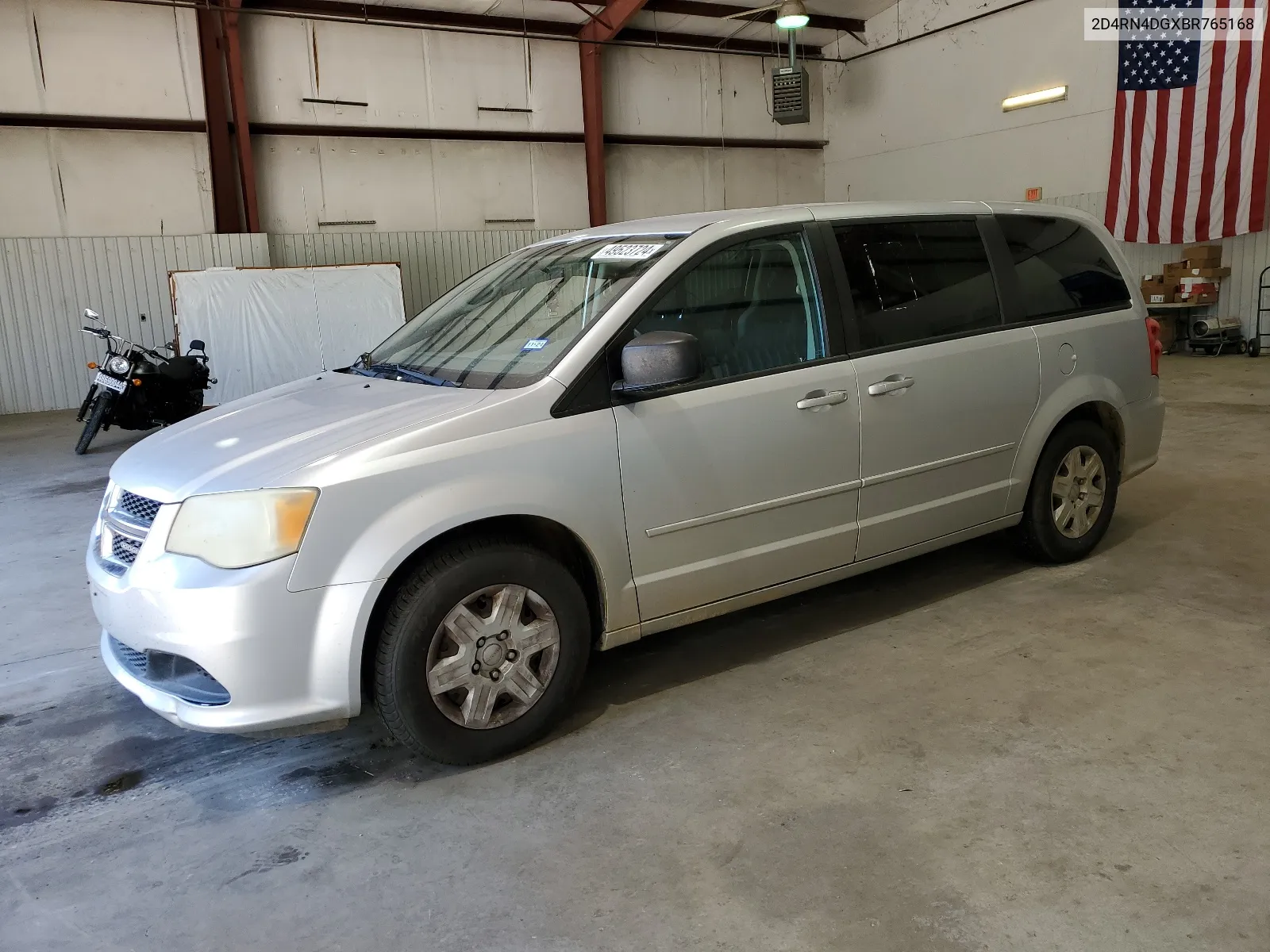 2011 Dodge Grand Caravan Express VIN: 2D4RN4DGXBR765168 Lot: 49523724