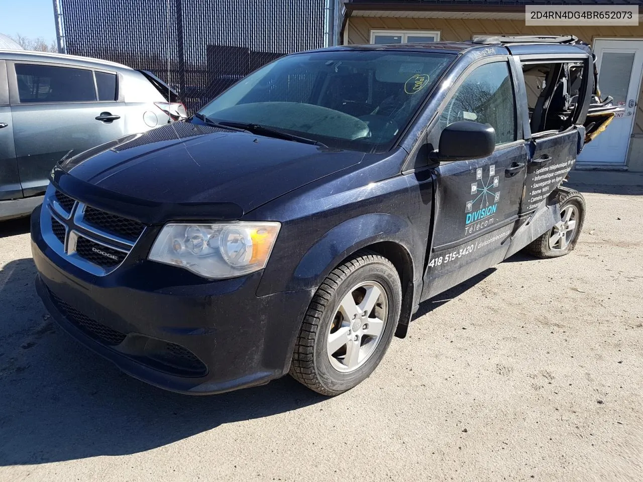 2011 Dodge Grand Caravan Express VIN: 2D4RN4DG4BR652073 Lot: 51242504