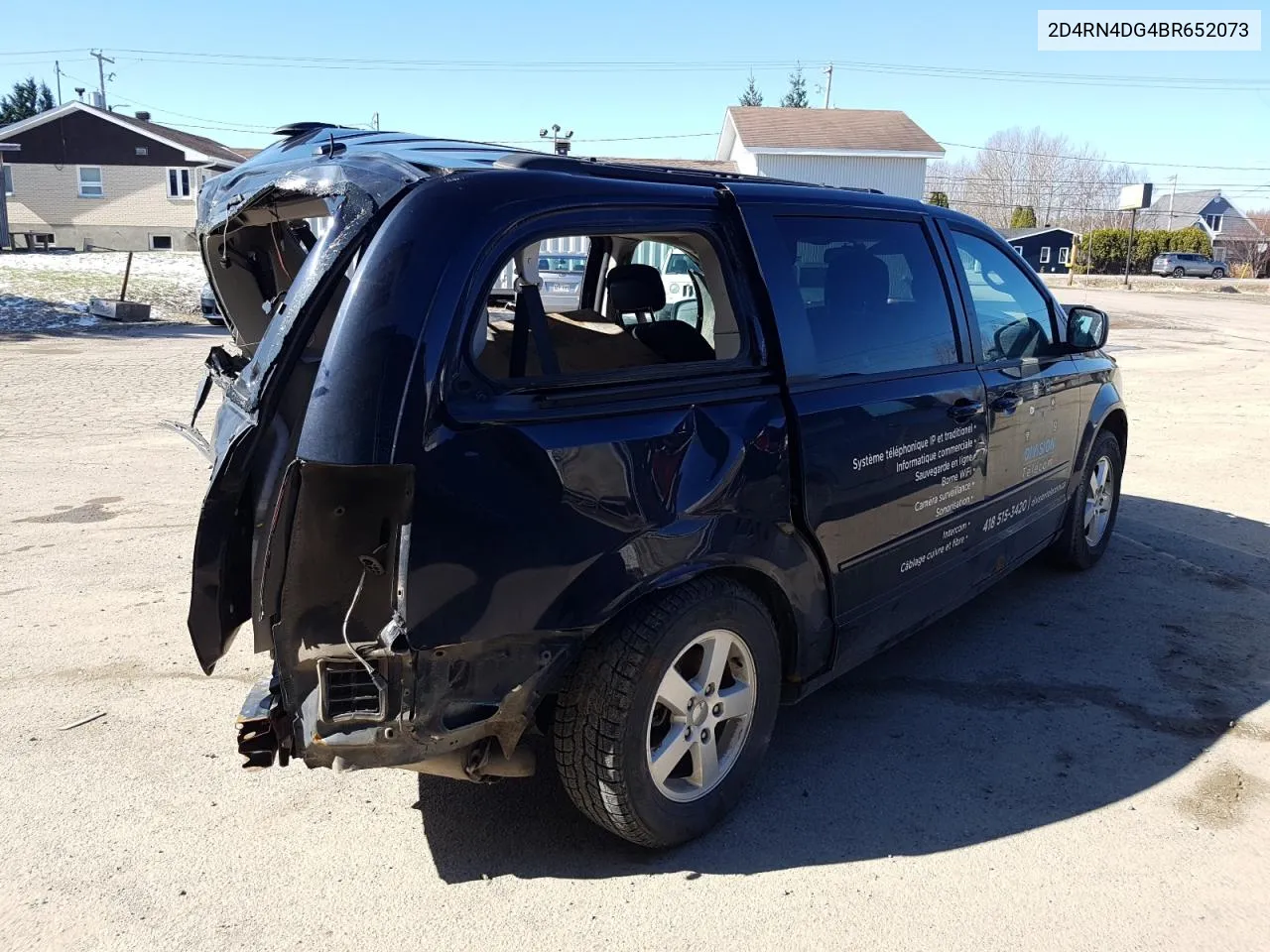 2011 Dodge Grand Caravan Express VIN: 2D4RN4DG4BR652073 Lot: 51242504