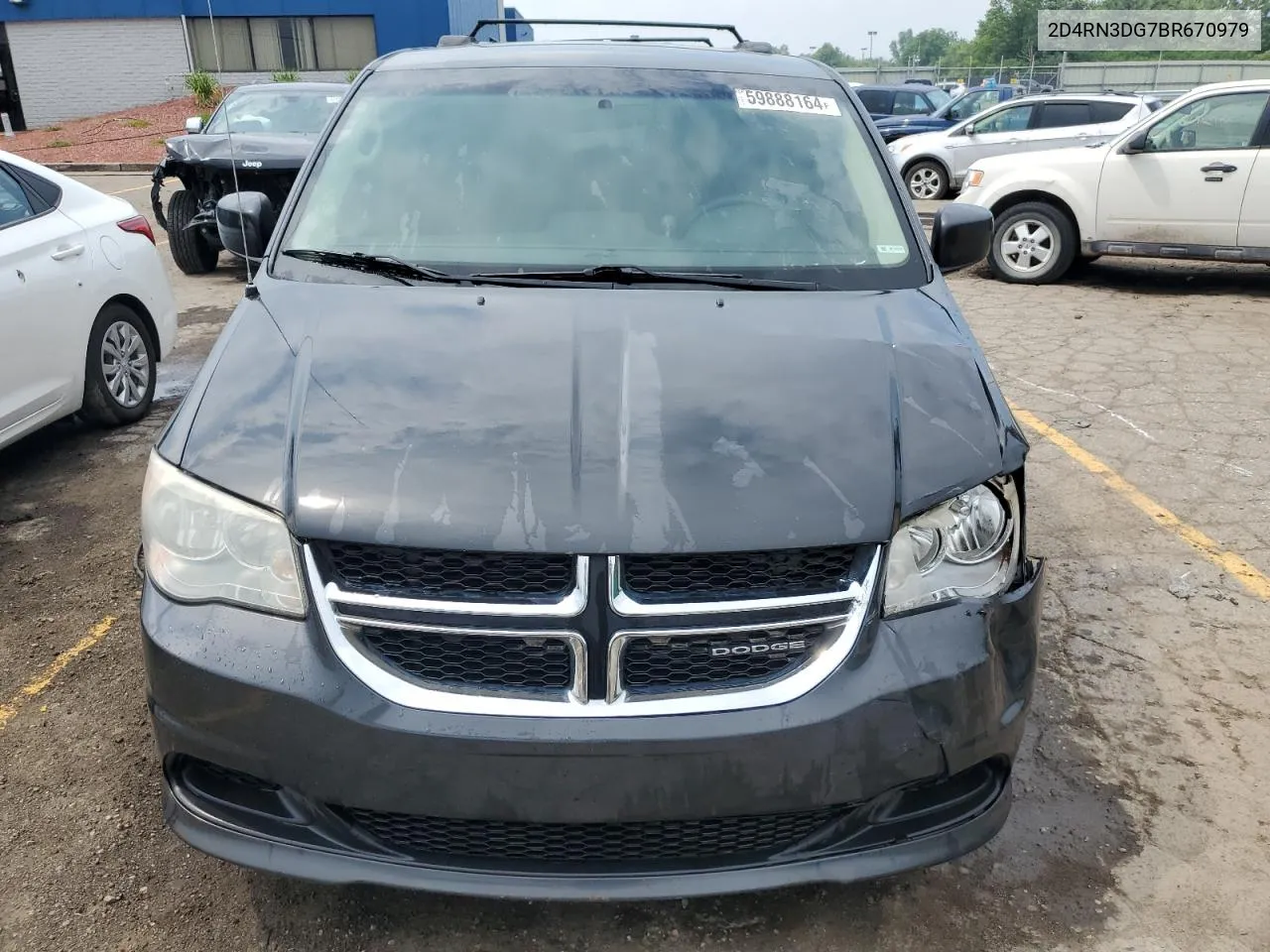 2011 Dodge Grand Caravan Mainstreet VIN: 2D4RN3DG7BR670979 Lot: 59888164