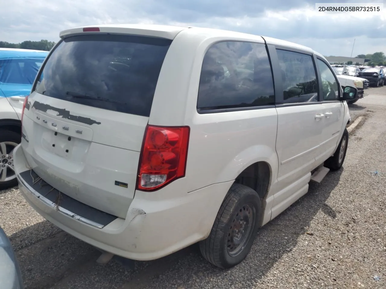 2011 Dodge Grand Caravan Express VIN: 2D4RN4DG5BR732515 Lot: 60752564