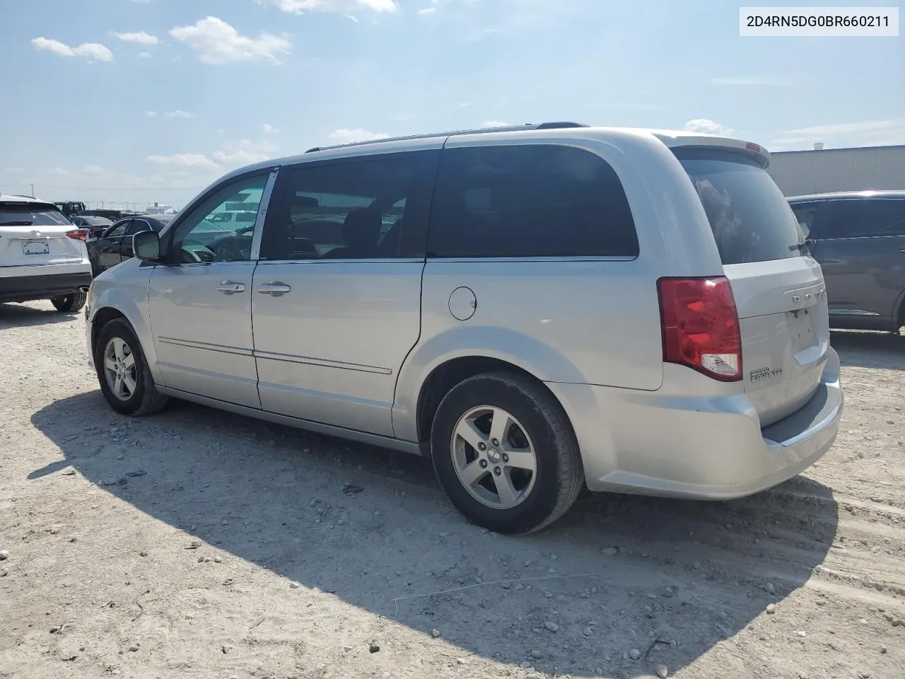 2011 Dodge Grand Caravan Crew VIN: 2D4RN5DG0BR660211 Lot: 62886534