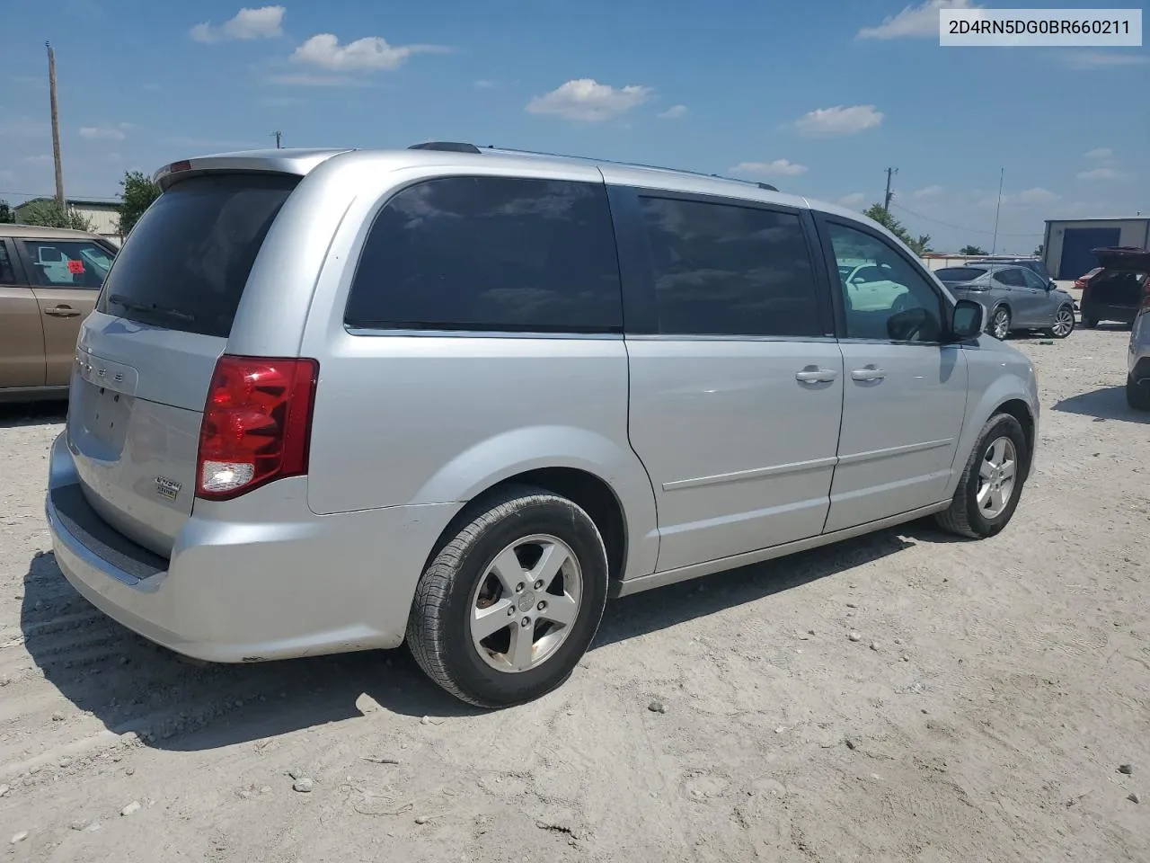 2011 Dodge Grand Caravan Crew VIN: 2D4RN5DG0BR660211 Lot: 62886534