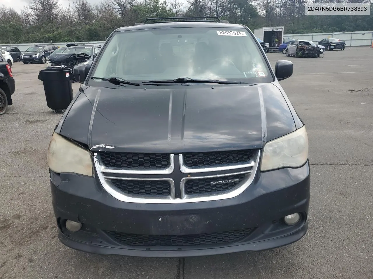 2D4RN5DG6BR738393 2011 Dodge Grand Caravan Crew