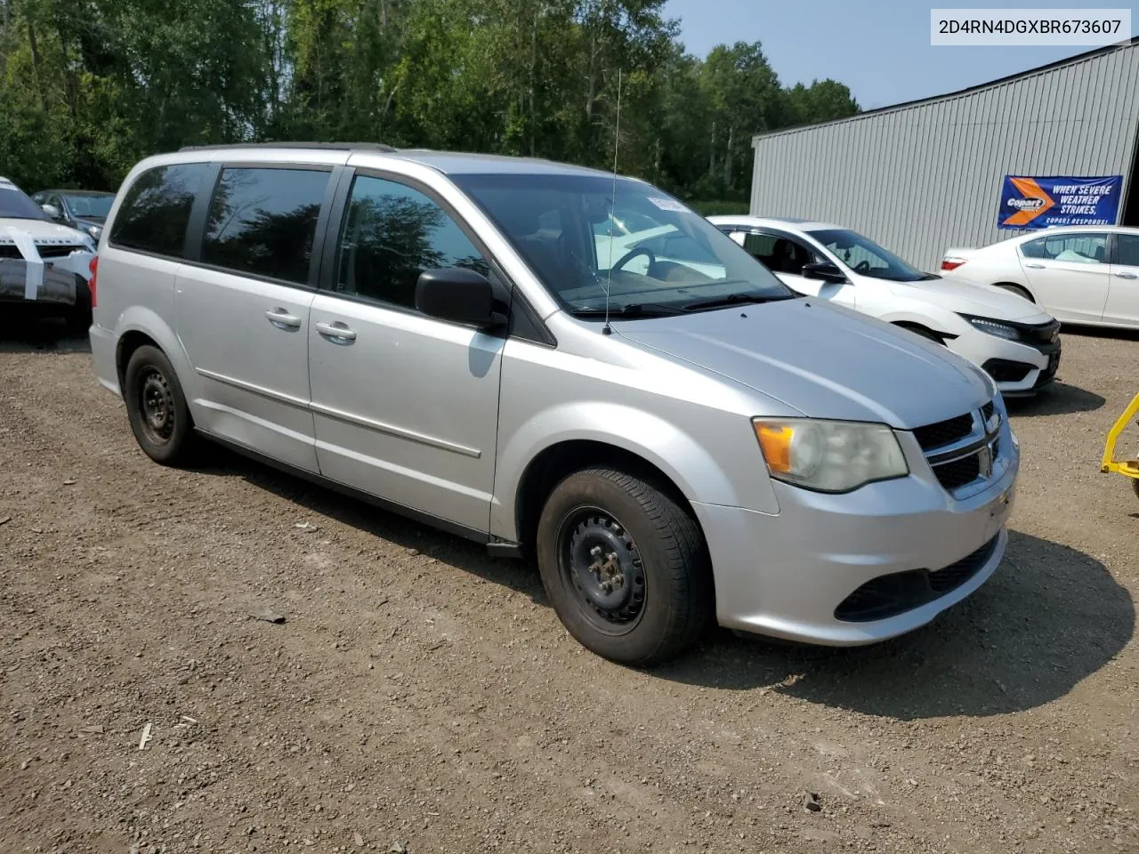 2011 Dodge Grand Caravan Express VIN: 2D4RN4DGXBR673607 Lot: 65079584