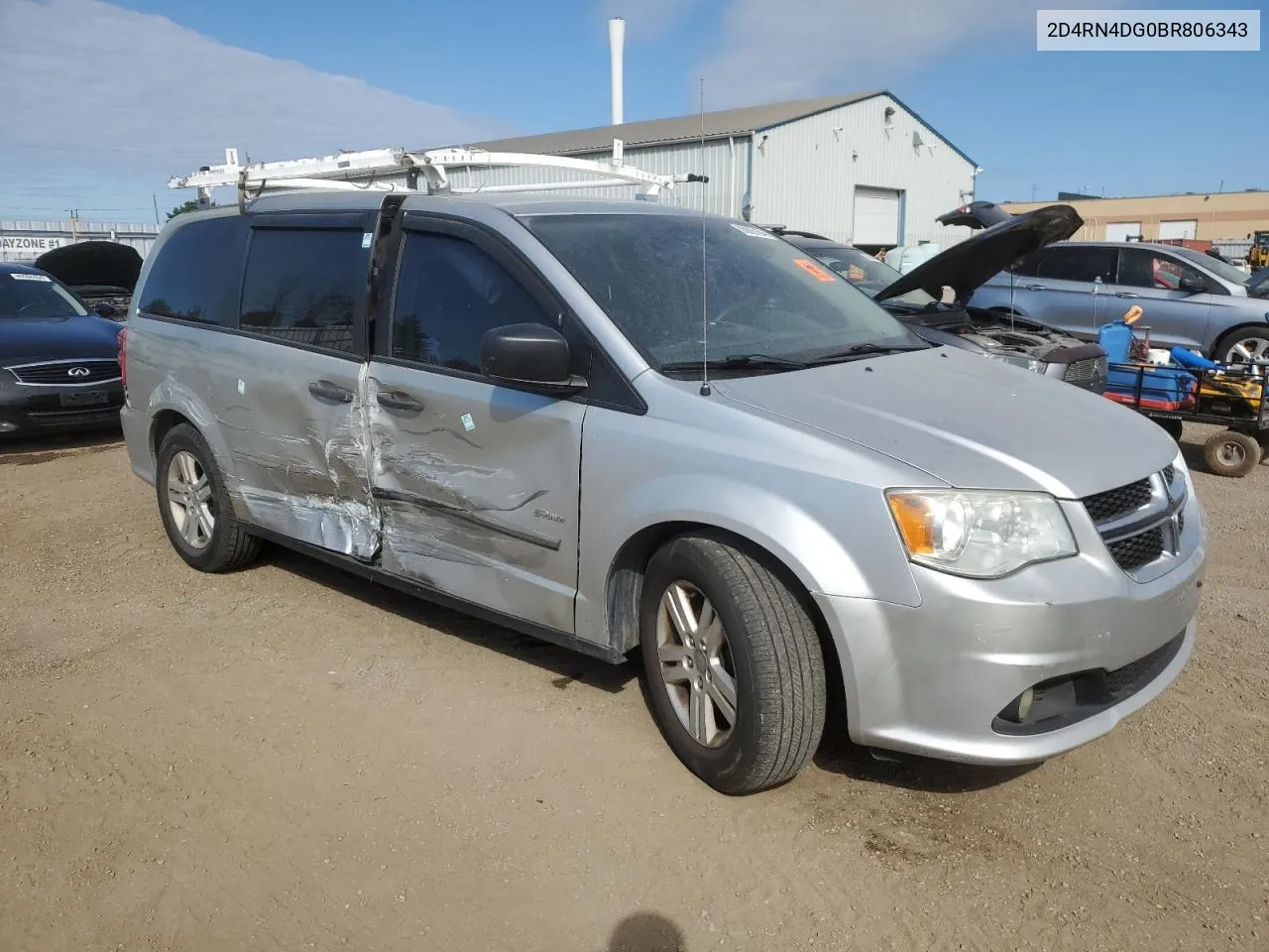 2011 Dodge Grand Caravan Express VIN: 2D4RN4DG0BR806343 Lot: 65926184