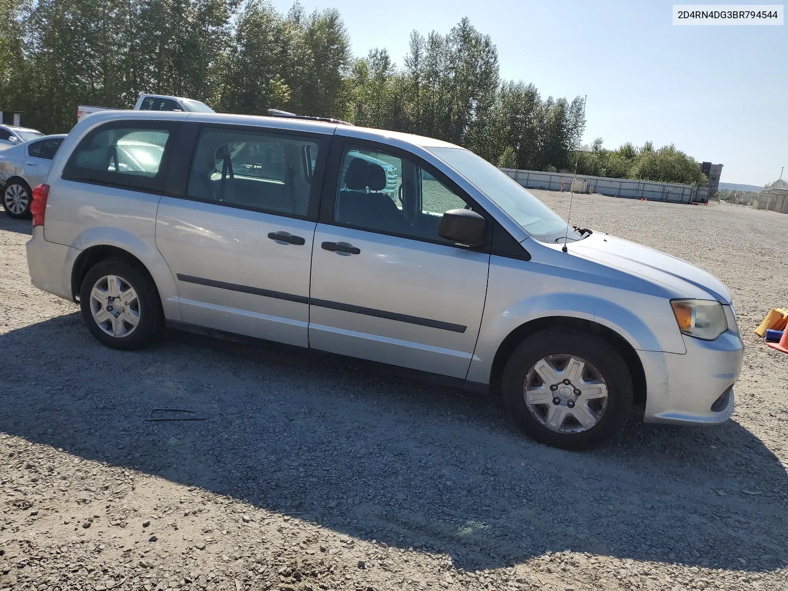 2011 Dodge Grand Caravan Express VIN: 2D4RN4DG3BR794544 Lot: 66397454